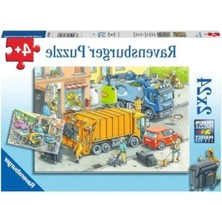 Esranın Dünyası 2X24 Parça Çöp Kamyonu Puzzle