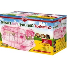 Esranın Dünyası Pembe Yaşam Alanı Için Evcil Hayvan Kafesi