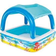 Esranın Dünyası Gölgelikli Çocuk Oyun Havuzu, 1.40M x 1.40M x 1.14M