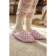 Gezer Kadın Kışlık Ev Bahçe Gondol Rahat Taban Terlik