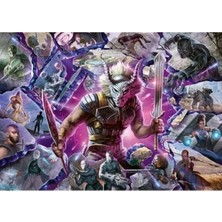 Esranın Dünyası 1000 Parçalı Renkli Marvel Kötü Karakterler Puzzle