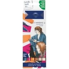 Esranın Dünyası 6'lı Çift Uçlu Manga Markör Seti - Alkol Bazlı