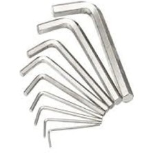 Esranın Dünyası Mini Alyan Anahtarı Seti, 9 Parça, Çelik, 2 mm - 10 mm