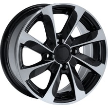 Agt 4X100X14 6.0 67.1 ET35 Gloss Black Dıamond Fd (4 Adet)