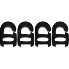 Esranın Dünyası Uyumlu Set Üstü Ocak Izgara Silikon Tampon Lastik Seti (4 Adet)