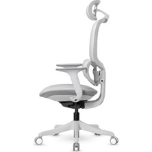 Esranın Dünyası Fileli Başlıklı Çalışma Koltuğu - Gri