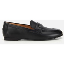 Hotiç Kadın Deri Siyah Yumuşak Dokulu Klasik Loafer