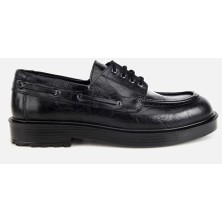 Hotiç 02AYH318600A100 ERKEK Deri Siyah Dikiş Detaylı Kalın Tabanlı Günlük Ayakkabı