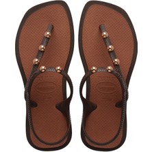 Havaianas Kahve Kadın Plaj Terliği Flash Fusıon