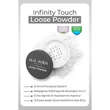 Starseven Alix Avien Ipeksi Toz Pudra - Sabitleyici Etki Mat Bitiş - Loose Powder 01 Transparent