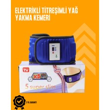 İntora Titreşimli Masaj Kemeri – 5 Motor, 20 Mıknatıs, Ayarlanabilir Hız