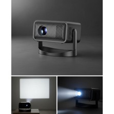 İntora Ev Sineması Için 150 Inç LED Projeksiyon Wifi Bluetooth Destekli