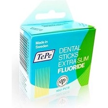 Starseven Tepe Dental Stick Kürdan X-Slim Bırch Florit (Yeşil)