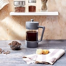 Starseven Ar Yıldız Doppio Grey French Press 1000 ml