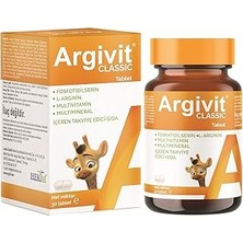 Starseven Argivit Fosfotidilserin, L Arjinin, Multivitamin Multimineral Içeren Tablet 30 Tablet