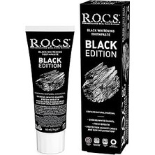 Starseven R.o.c.s. Black Edition Kömür Özlü Beyazlatıcı Macunu (1 x 74 G)