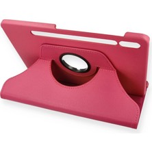 Starseven Galaxy T870 Tab S7 11 Kılıf 360 Tablet Deri Kılıf - Pembe