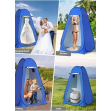 Özbience Portatif Duş ve Giyinme Kabini, Fotoğrafçı Prova Çadırı, Çok Amaçlı Kullanım