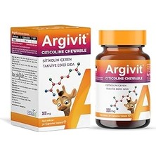 Starseven Argivit Citicoline Chewable Sitikolin Içeren Edici Gıda 30 Tablet