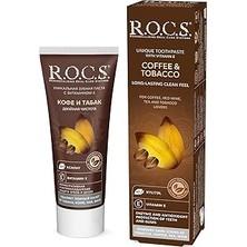 Starseven R.o.c.s. Rocs Lekelere Karşi Coffee&amp;tobacco Di̇ş Macunu - 74G