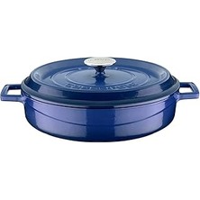 Starseven Lava Trendy Çok Amaçlı 28 cm Döküm Demir Yayvan Tencere