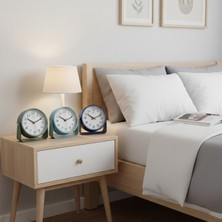 Lowell Home Ieg Renkli Yuvarlak Masa Çalar Saati LWLHMRS-İEG4256