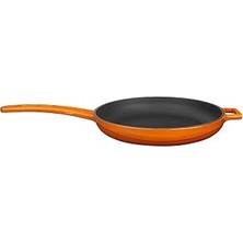 Starseven Lava Metal Döküm Kızartma Tavası, 20 Cm, Turuncu