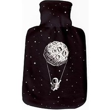 Starseven Hediyesepeti Uzay Tasarımlı Hediyelik Sıcak Su Torbası - Tasarım Kılıflı Termofor - El Ayak