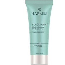 Starseven Akneli &amp; Yağlı Karma Ciltler Için 30SPF Güneş Koruyucu cc Krem Black P.ınt 50ML