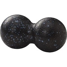 Starseven Actifoam Peanut Lacrosse Massage Ball Fıstık Masaj Topu El Ayak Uyarıcı 12 x 24 cm (Siyah + Or