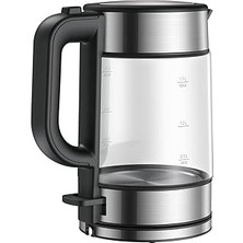 Starseven Electric Glass Kettle Black