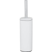 Starseven Alassio Tuvalet Fırçası Tutucusu, Beyaz, Metal, 39,2 x 9,3 x 9,3 cm