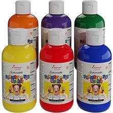 Starseven Red Ara Renkler Parmak Boyası 6'lı Set 6X250 gr