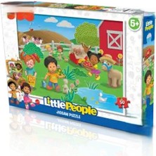 Butik Mey Ithalat® Little People Puzzle 50 Parça