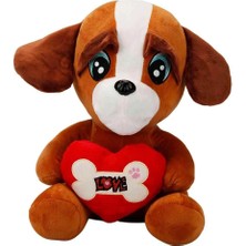 Epilons Mey Ithalat® Kalpli Köpek Peluş Oyuncak 30 cm