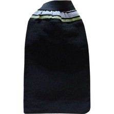 LTG Nova Ipek Sırt Vücut Kesesi Lastikli Siyah 15X27