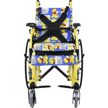 Kensa K-090 Alüminyum Çocuk Tekerlekli Sandalye Bas-Çıkart Teker