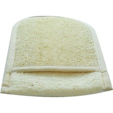 LTG Nova Doğal Kabak Lifli Banyo Duş Eldiveni Kese 15X25 cm