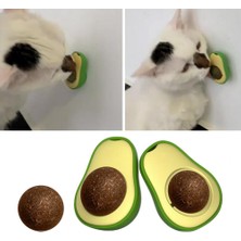 LTG Nova Avokado Dönen Nanesi Cat Oyun Topu Doğal Oyuncağı