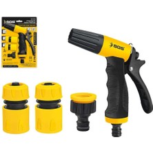 LTG Nova 4253 3 Fonksiyonlu Sulama Tabancası (4 Parça Set)