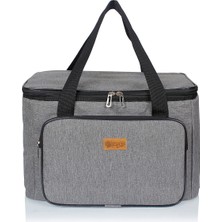 Özbience 40 Lt Termal Kamp ve Piknik Yiyecek Taşıma Çantası