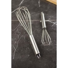 LTG Nova 2'li Metal Çırpıcı Seti - Dayanıklı Ergonomik Mutfak Yardımcısı