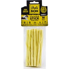 LTG Nova Deri Kalın Burgu Çubuk 12 Adet Beyaz