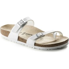 Birkenstock Mayari Hakiki Deri Parmak Arası Kadın Terlik