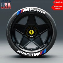 Bombtire Motosiklet ve Otomobil Araç Araba Scooter Motor Oto Lastik Yazısı 2.5 cm (Made In Usa) ® LASTIK152