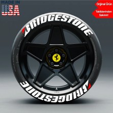Bombtire Motosiklet ve Otomobil Araç Araba Scooter Motor Oto Lastik Yazısı 2.5 cm (Made In Usa) ®LASTIK137