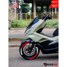 Motosiklet ve Otomobil Araç Speedhunters Lastik Yazısı 2.5 cm (Made In Usa) Bombtire® Orijinal Ürün BOMBNEW3083