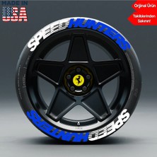Bombtire Speedhunters Motorsiklet Araç Otomobil Lastik Yazısı 2.5 cm 4 Adet (Made In Usa) Orijinal Ürün BOMBNEW3162