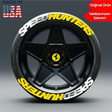 Bombtire Speedhunters Motorsiklet Araç Otomobil Lastik Yazısı 2.5 cm 4 Adet (Made In Usa) Orijinal Ürün BOMBNEW3161