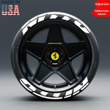 Bombtire Motosiklet ve Otomobil Araç Araba Scooter Motor Oto Lastik Yazısı 2.5 cm (Made In Usa) ®  LASTIK149